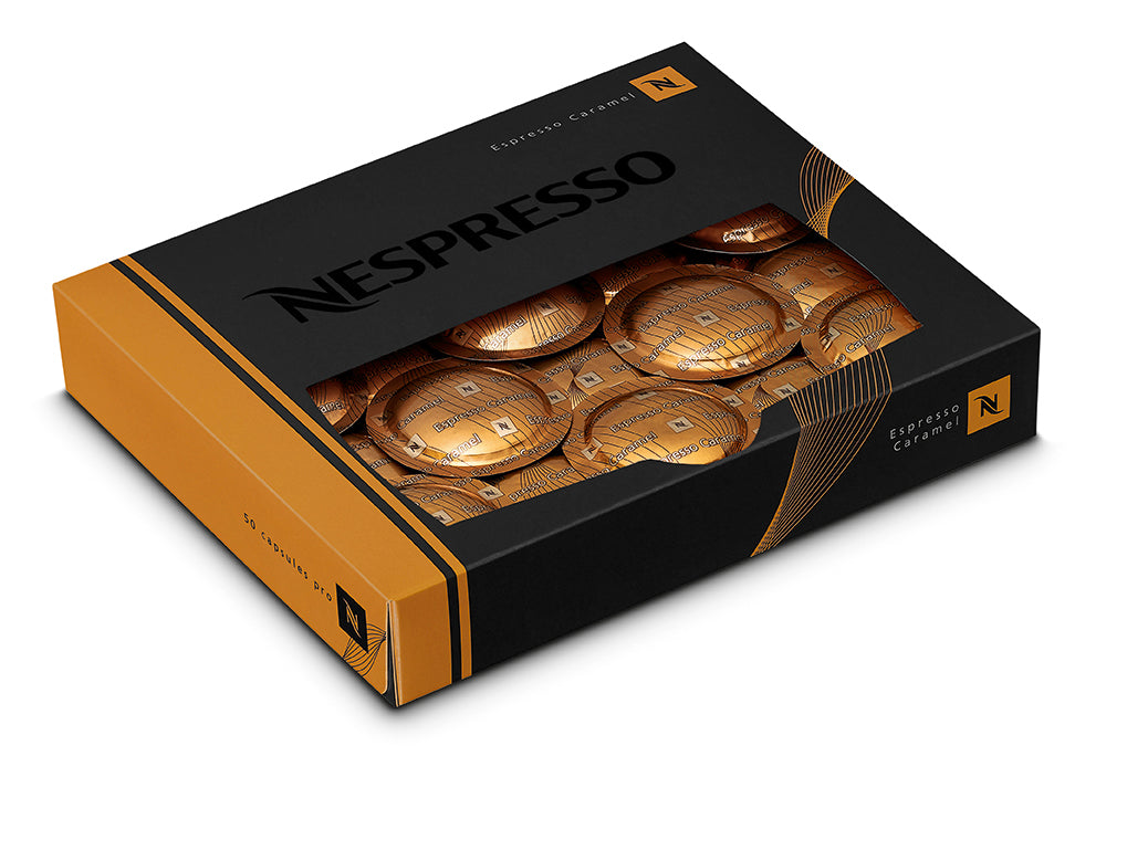 Nespresso Pro Kapseln Espresso Caramel (50 Kapseln)