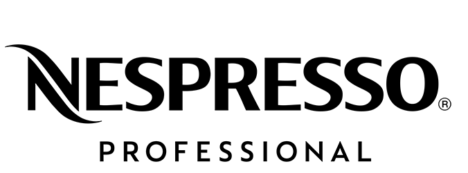 Offizielles Logo von Nespresso Professional in schwarz