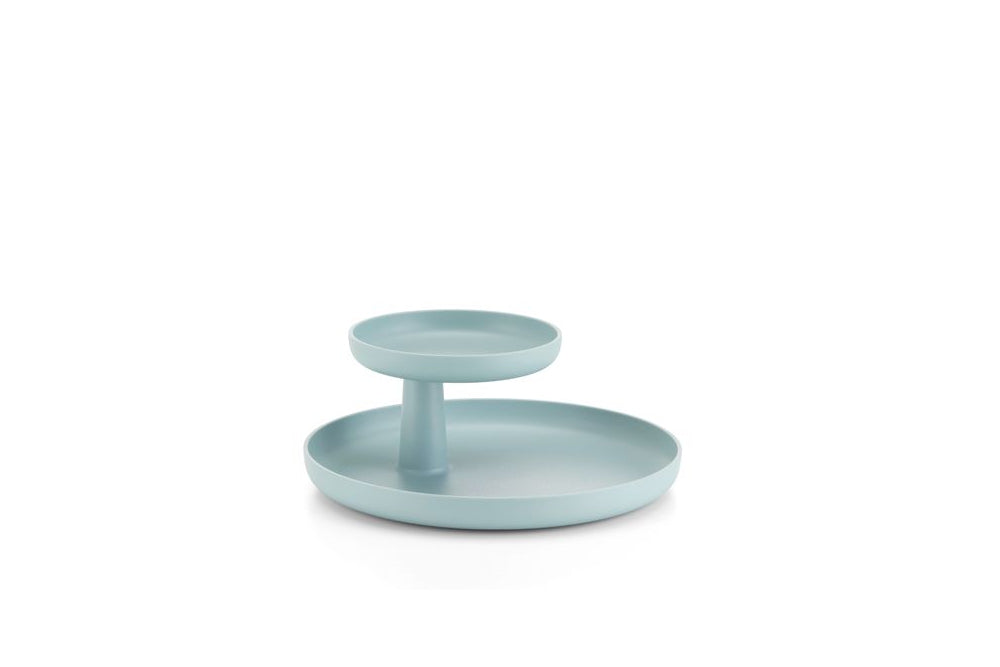 Vitra - Ablage "Rotary Tray" ist eine Etagere in Eisgrau