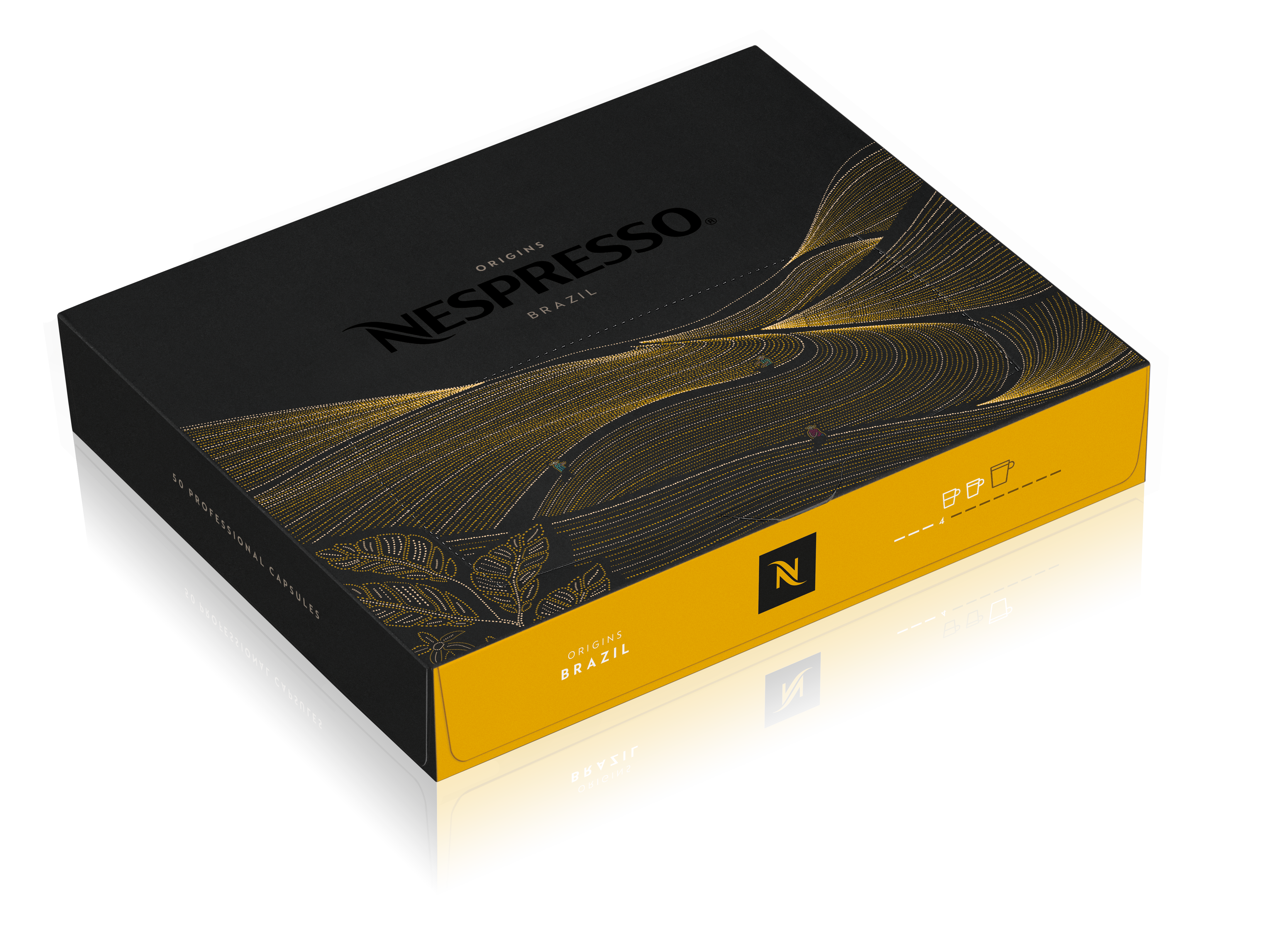 Nespresso Pro Kapseln Origin Brazil (50 Kapseln)