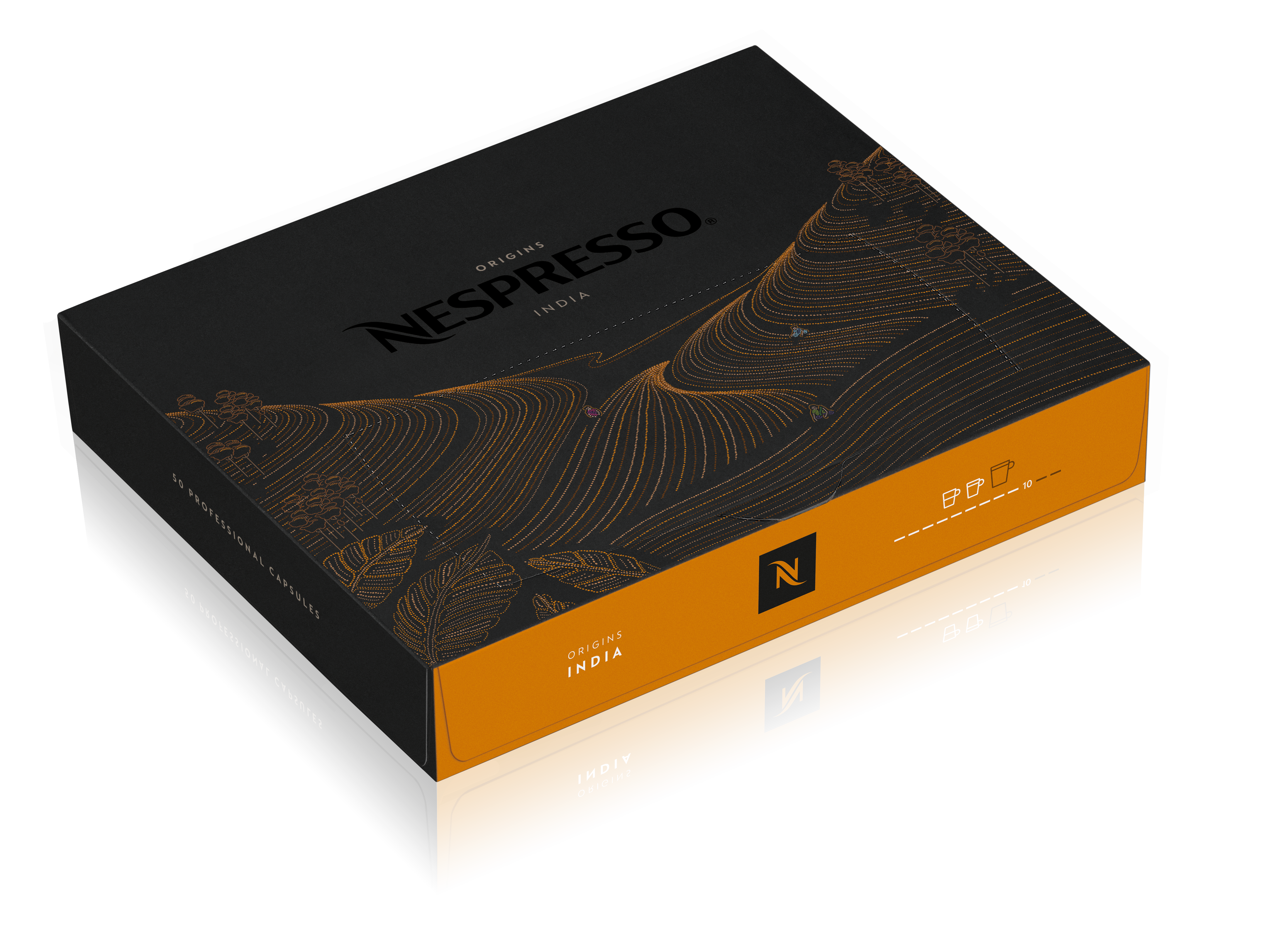 Nespresso Pro Kapseln Origin India (50 Kapseln)