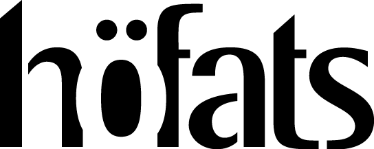Höfats Logo in schwarz 