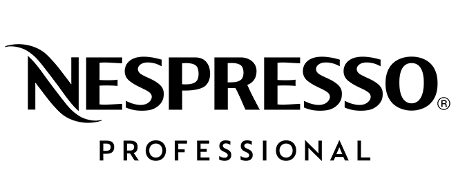 Offizielles Logo von Nespresso Professional  in schwarz 