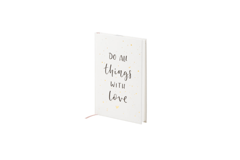 Rössler Bullet Planning Journal A5 "Do All Things With Love"