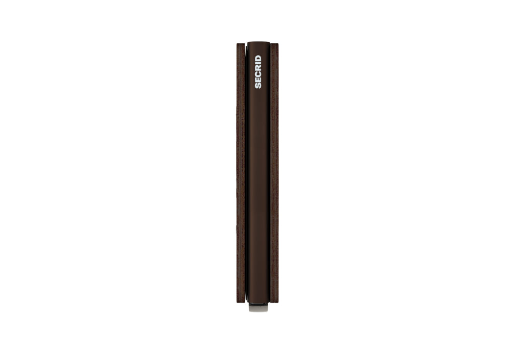 Secrid Slimwallet - Vintage Chocolate Seitenansicht
