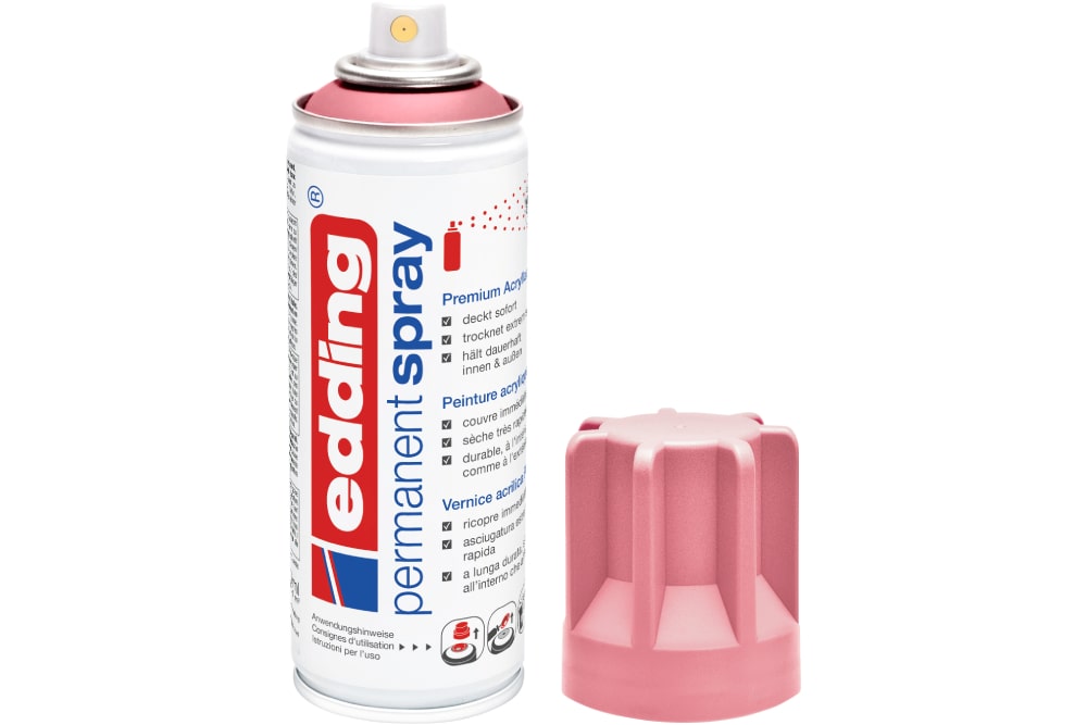 Edding Permanentspray in edel mauve matt ohne Deckel